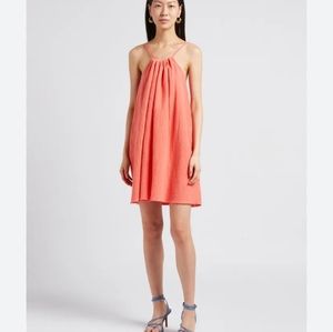 URBAN OUTFITTERS Red rayon dress
